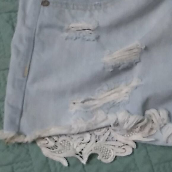 Aeropostale | hi rise cheeky cutoff shorts - Picture 4 of 7